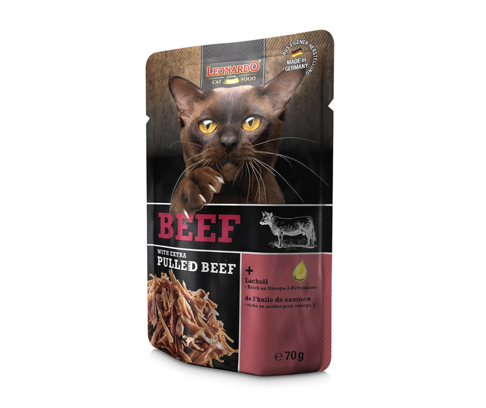 Leonardo BEEF - Ternera y Extra Pulled Ternera (16 x 70 g)