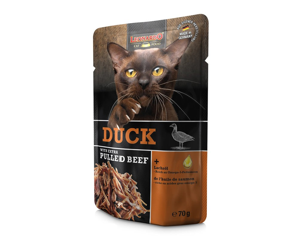 Leonardo DUCK - Pato y Extra Pulled Ternera (16 x 70 g)