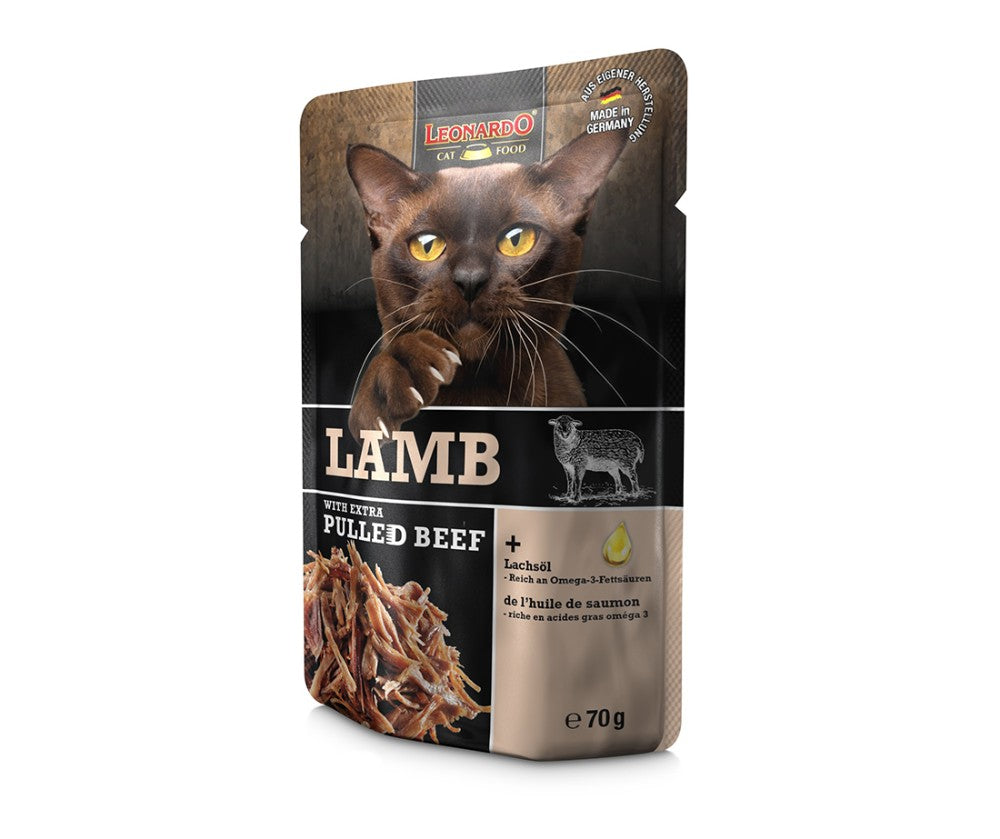 Leonardo LAMB - Cordero y Extra Pulled Ternera (16 x 70 g)